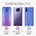 kwmobile Handyhülle für Xiaomi Redmi 9T - Kabelloses Laden - Schutzhülle Cover