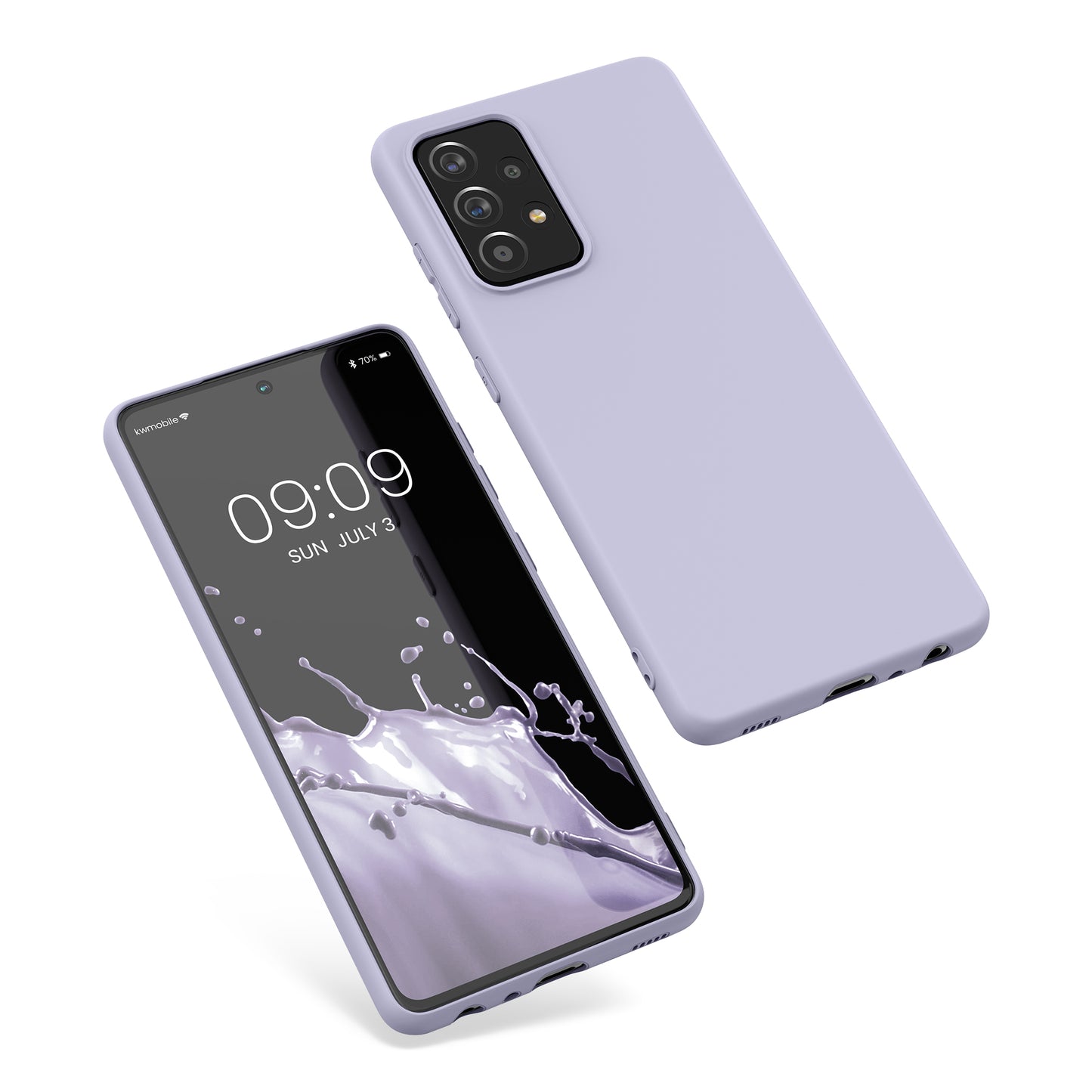 kwmobile Handyhülle für Samsung Galaxy A52 / A52 5G / A52s 5G Hülle - Kabelloses Laden - Schutzhülle Cover