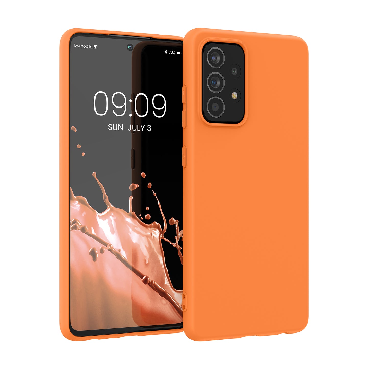 kwmobile Handyhülle für Samsung Galaxy A52 / A52 5G / A52s 5G Hülle - Kabelloses Laden - Schutzhülle Cover
