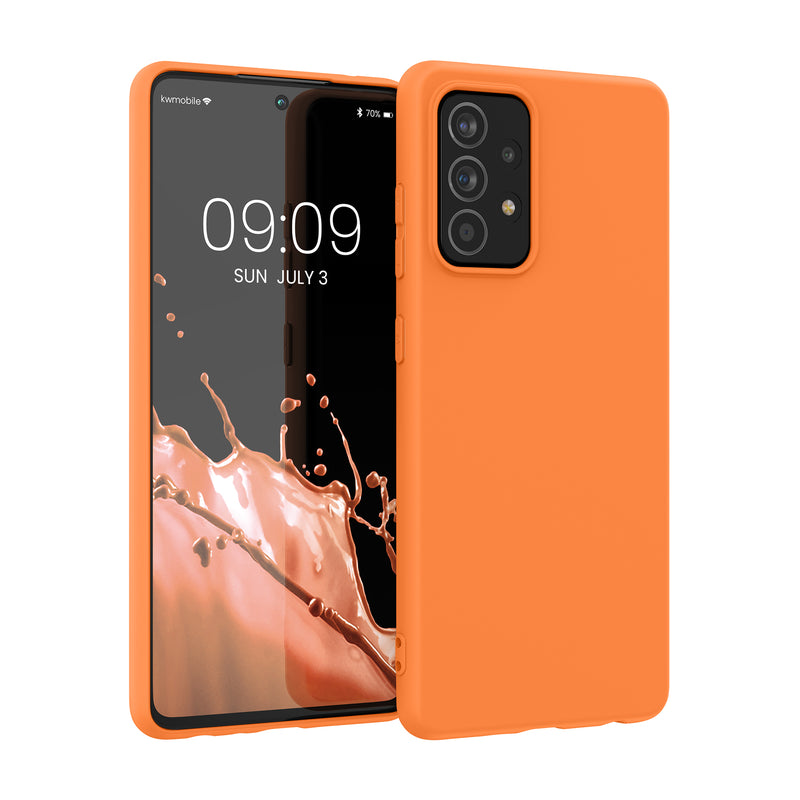 kwmobile Handyhülle für Samsung Galaxy A52 / A52 5G / A52s 5G Hülle - Kabelloses Laden - Schutzhülle Cover