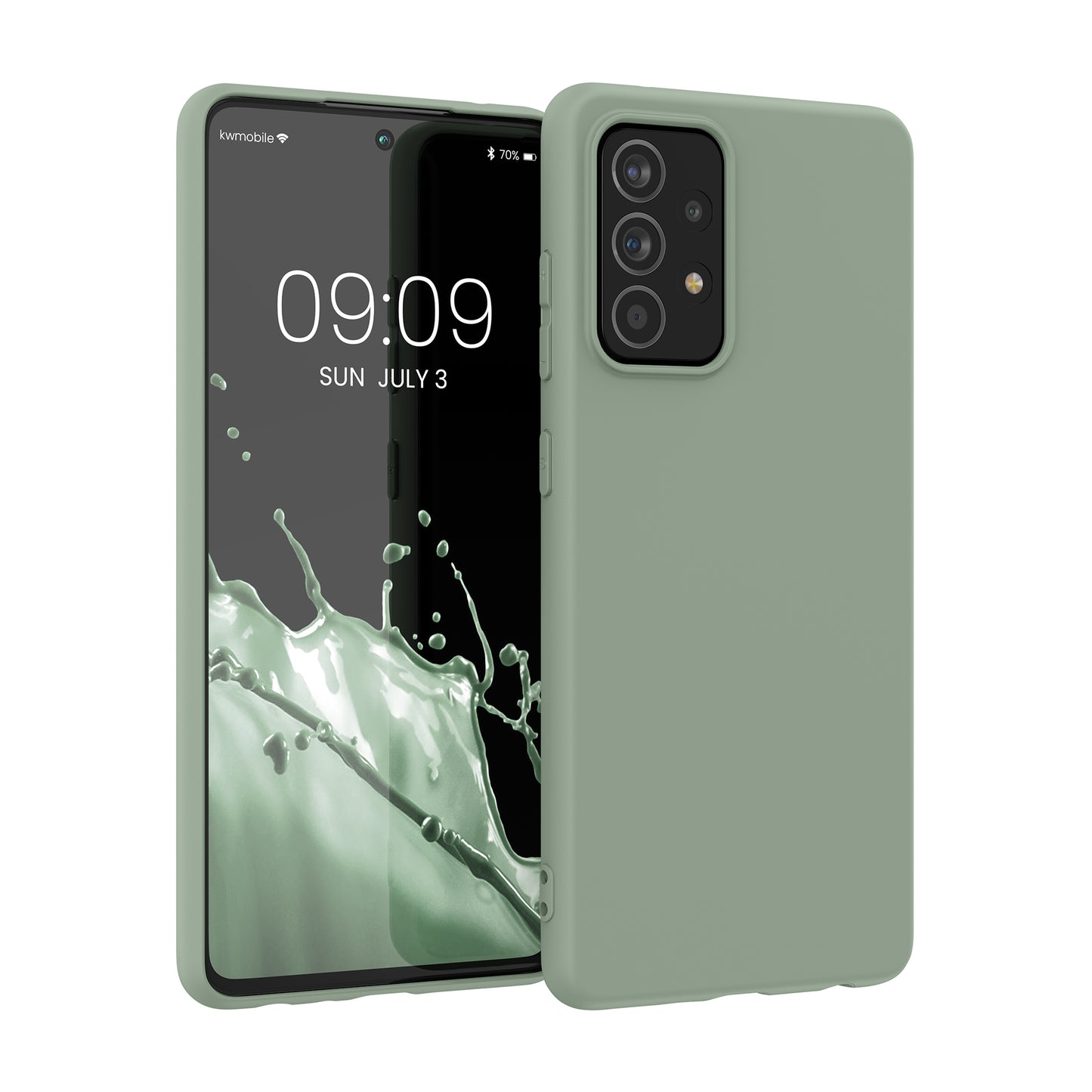 kwmobile Handyhülle für Samsung Galaxy A52 / A52 5G / A52s 5G Hülle - Kabelloses Laden - Schutzhülle Cover
