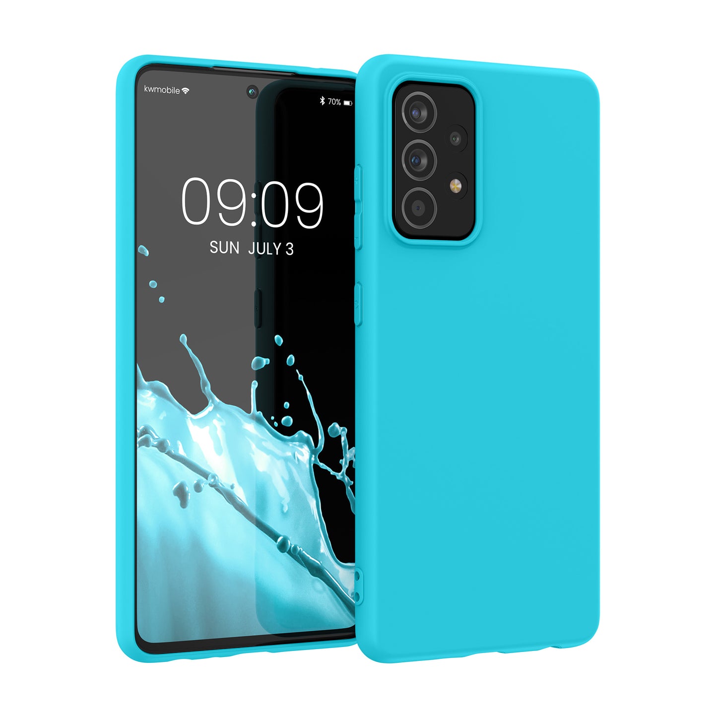 kwmobile Handyhülle für Samsung Galaxy A52 / A52 5G / A52s 5G Hülle - Kabelloses Laden - Schutzhülle Cover