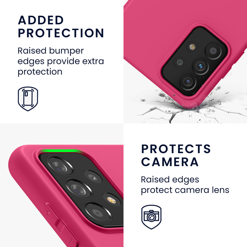 kwmobile Handyhülle für Samsung Galaxy A52 / A52 5G / A52s 5G Hülle - Kabelloses Laden - Schutzhülle Cover