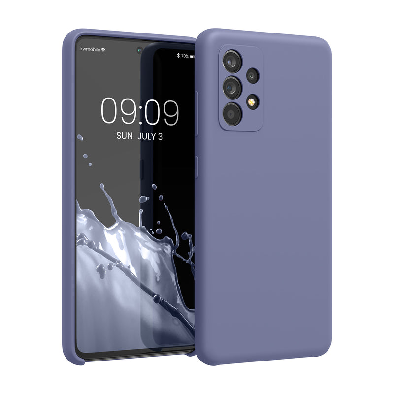 kwmobile Handyhülle für Samsung Galaxy A52 / A52 5G / A52s 5G Hülle - Case Silikon - Kabelloses Laden - Schutzhülle Cover
