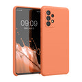 kwmobile Handyhülle für Samsung Galaxy A52 / A52 5G / A52s 5G Hülle - Case Silikon - Kabelloses Laden - Schutzhülle Cover