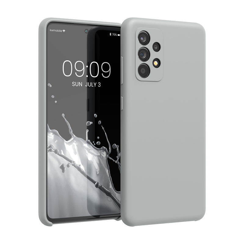 kwmobile Handyhülle für Samsung Galaxy A52 / A52 5G / A52s 5G Hülle - Case Silikon - Kabelloses Laden - Schutzhülle Cover