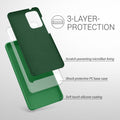 kwmobile Handyhülle für Samsung Galaxy A52 / A52 5G / A52s 5G Hülle - Case Silikon - Kabelloses Laden - Schutzhülle Cover