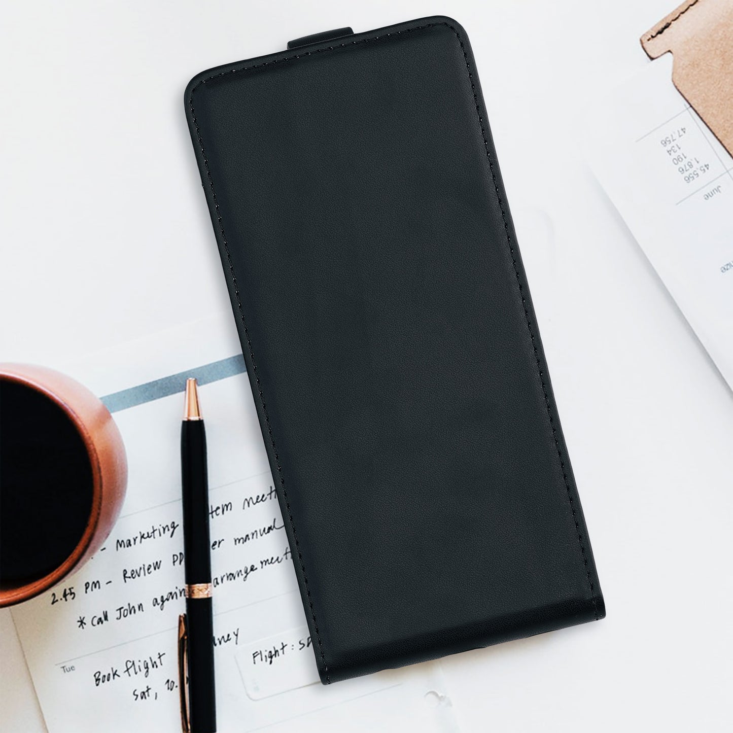 kwmobile Schutzhülle kompatibel mit Samsung Galaxy A52 / A52 5G / A52s 5G - Flip Case Handyhülle