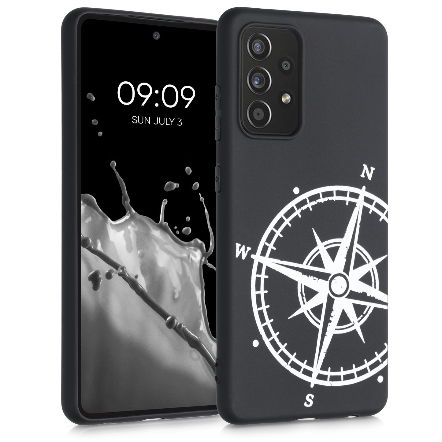 kwmobile Hülle kompatibel mit Samsung Galaxy A52 / A52 5G / A52s 5G - Handyhülle Silikon Case