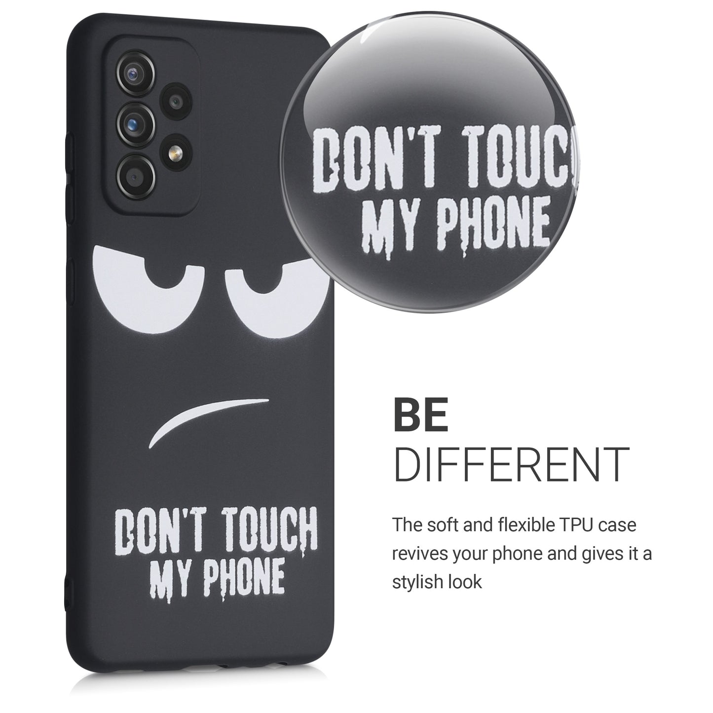 kwmobile Hülle kompatibel mit Samsung Galaxy A52 / A52 5G / A52s 5G - Handyhülle Silikon Case