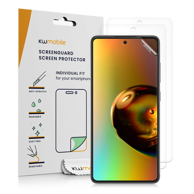 3x Folie kristallklar für Samsung Galaxy A52 / A52 5G / A52s 5G