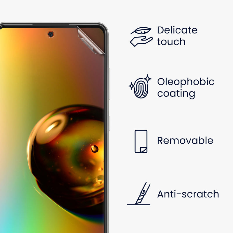 3x Folie kristallklar für Samsung Galaxy A52 / A52 5G / A52s 5G