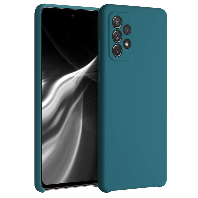 kwmobile Handyhülle für Samsung Galaxy A72 Hülle - Case Silikon - Kabelloses Laden - Schutzhülle Cover