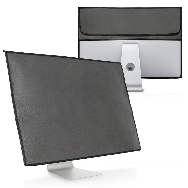 kwmobile Hülle kompatibel mit 24-26" Monitor - mit 2 Fächern auf Rückseite - Schutzhülle
