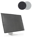 kwmobile Hülle kompatibel mit 24-26" Monitor - mit 2 Fächern auf Rückseite - Schutzhülle in Dunkelgrau Dunkelgrau  