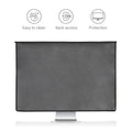 kwmobile Hülle kompatibel mit 24-26" Monitor - mit 2 Fächern auf Rückseite - Schutzhülle
