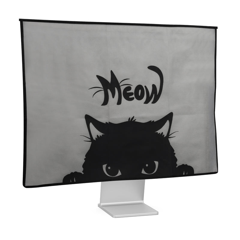 kwmobile Hülle kompatibel mit 27-28" Monitor mit 2 Fächern auf Rückseite Schutzhülle