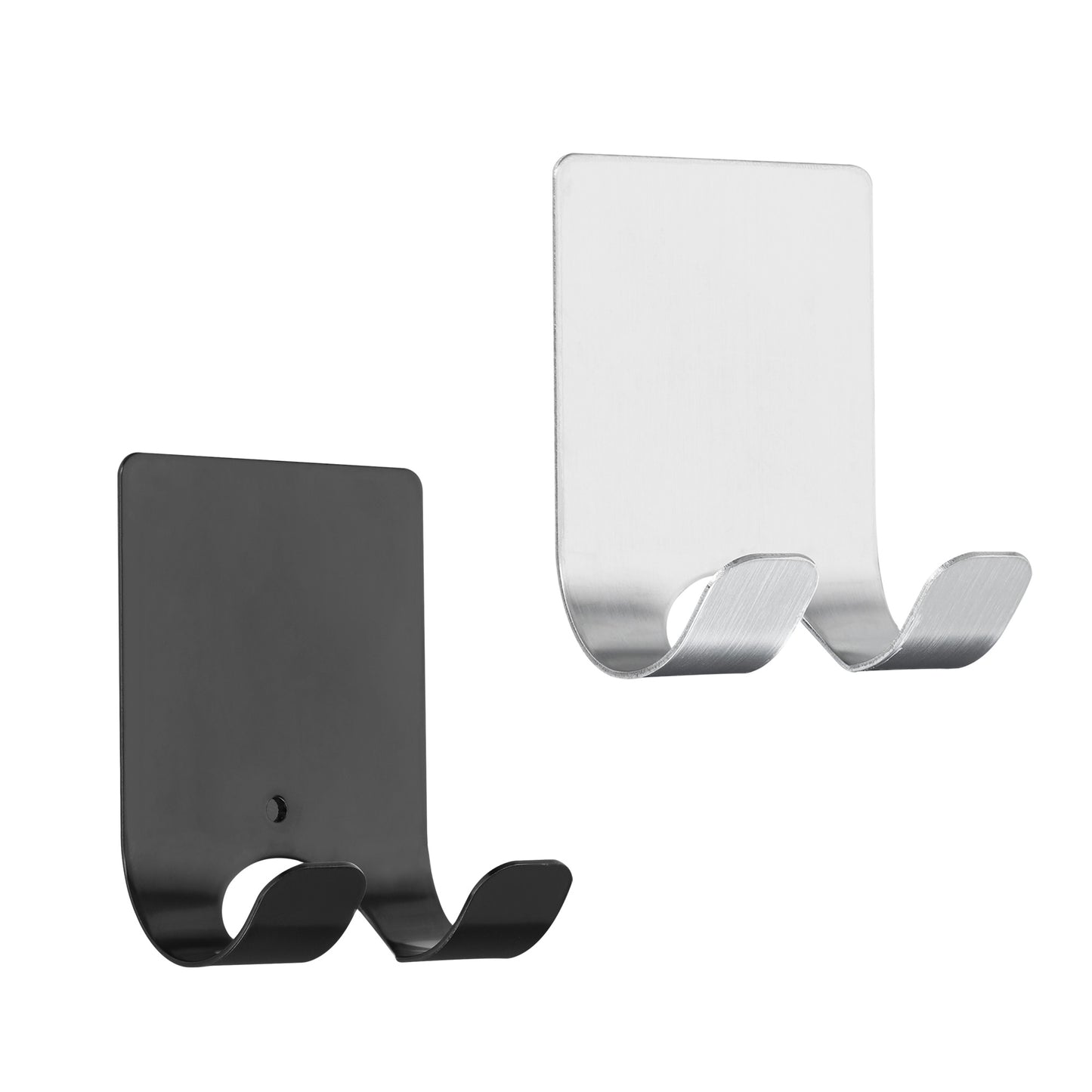 kwmobile selbstklebende Halterung für Rasierer für verschiedene Oberflächen Nassrasierer Halter Set Wand Haken