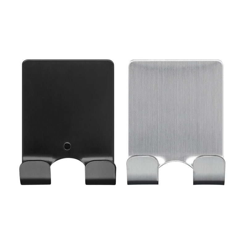 kwmobile selbstklebende Halterung für Rasierer für verschiedene Oberflächen Nassrasierer Halter Set Wand Haken
