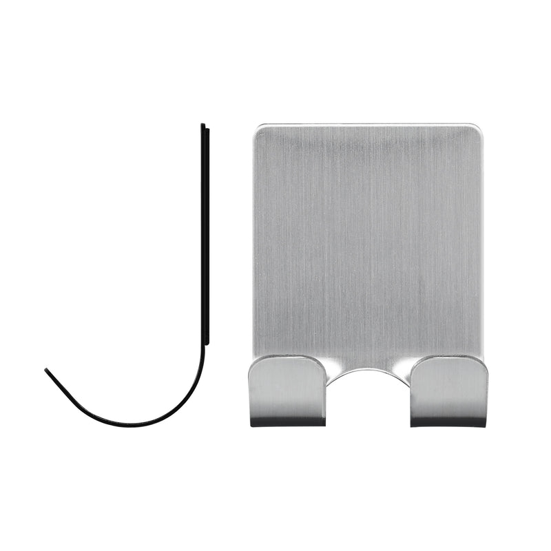 kwmobile selbstklebende Halterung für Rasierer für verschiedene Oberflächen Nassrasierer Halter Set Wand Haken