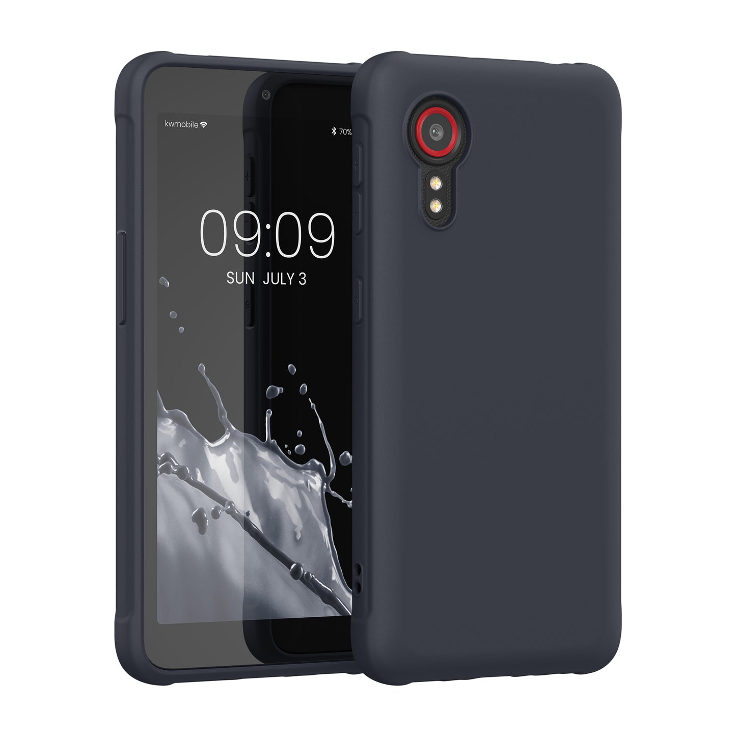 kwmobile Handyhülle für Samsung Galaxy Xcover 5 Hülle - Kabelloses Laden - Schutzhülle Cover