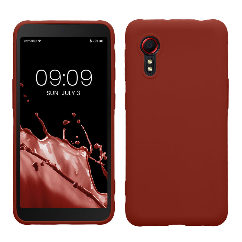 kwmobile Handyhülle für Samsung Galaxy Xcover 5 Hülle - Kabelloses Laden - Schutzhülle Cover