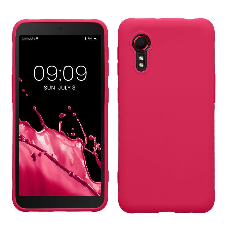 kwmobile Handyhülle für Samsung Galaxy Xcover 5 Hülle - Kabelloses Laden - Schutzhülle Cover