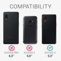 kwmobile Schutzhülle kompatibel mit Samsung Galaxy Xcover 5 - Flip Case Handyhülle