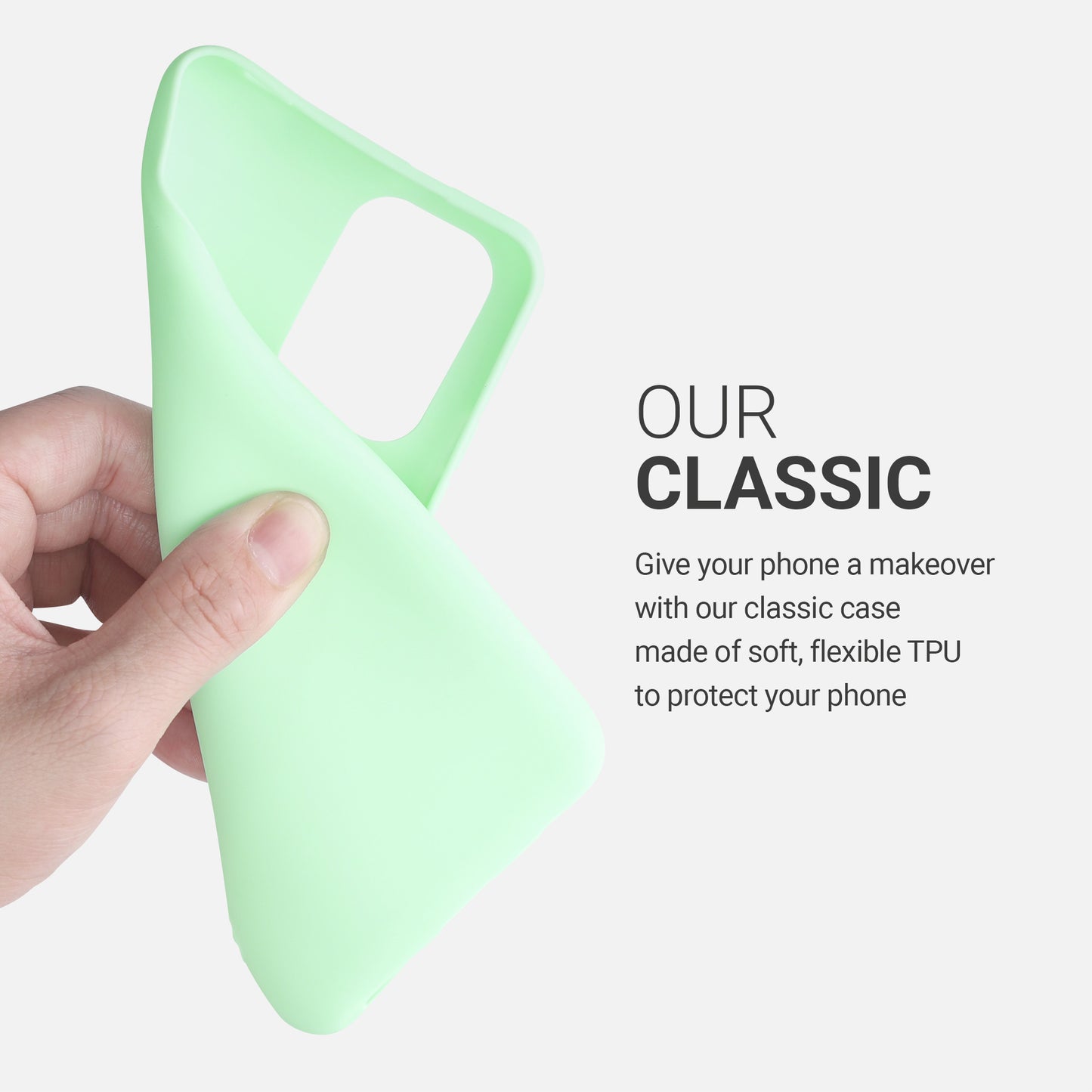 kwmobile Handyhülle für Xiaomi Redmi Note 10 / Note 10S - Kabelloses Laden - Schutzhülle Cover