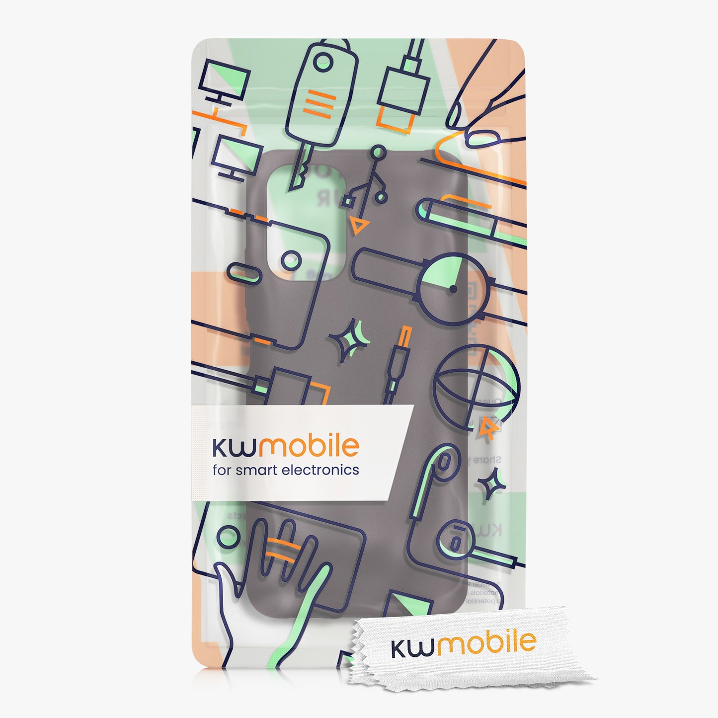 kwmobile Handyhülle für Xiaomi Redmi Note 10 / Note 10S Hülle - Silikon Case - Schutzhülle Cover