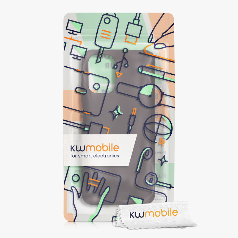 kwmobile Handyhülle für Xiaomi Redmi Note 10 / Note 10S Hülle - Silikon Case - Schutzhülle Cover