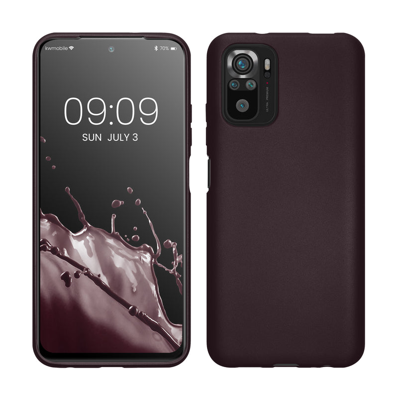 kwmobile Handyhülle für Xiaomi Redmi Note 10 / Note 10S Hülle - Silikon Case - Schutzhülle Cover