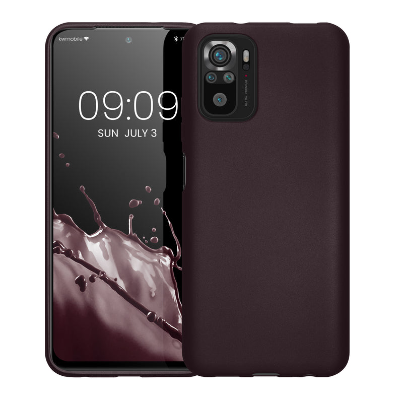 kwmobile Handyhülle für Xiaomi Redmi Note 10 / Note 10S Hülle - Silikon Case - Schutzhülle Cover