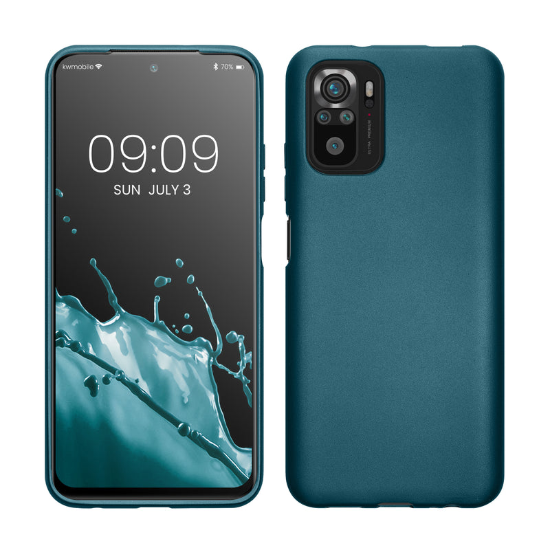 kwmobile Handyhülle für Xiaomi Redmi Note 10 / Note 10S Hülle - Silikon Case - Schutzhülle Cover