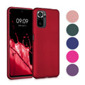 kwmobile Case kompatibel mit Xiaomi Redmi Note 10 / Note 10S Hülle - Schutzhülle aus Silikon metallisch schimmernd - Handyhülle Metallic Arctic Berry Metallic Arctic Berry  