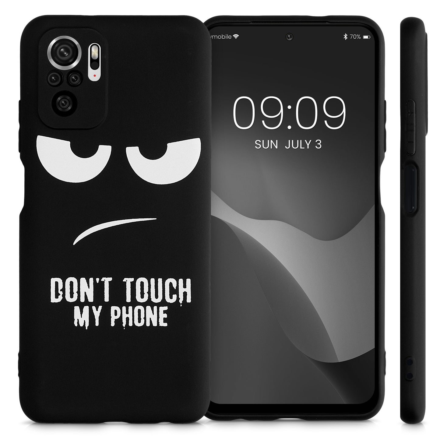 kwmobile Hülle kompatibel mit Xiaomi Redmi Note 10 / Note 10S - Handyhülle Silikon Case