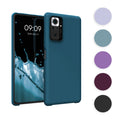 kwmobile Hülle kompatibel mit Xiaomi Redmi Note 10 Pro Hülle - Silikon Handy Case - Handyhülle weiche Oberfläche - kabelloses Laden - Cool Mint Cool Mint  