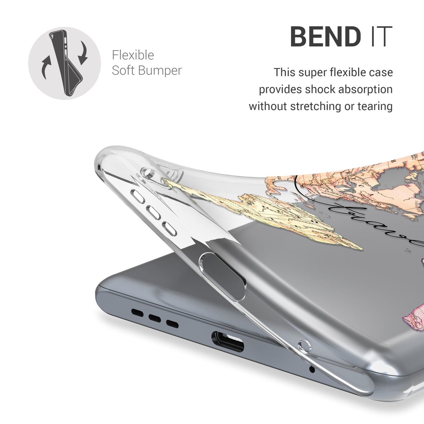 kwmobile Case kompatibel mit Xiaomi Redmi Note 10 Pro - Hülle Silikon transparent