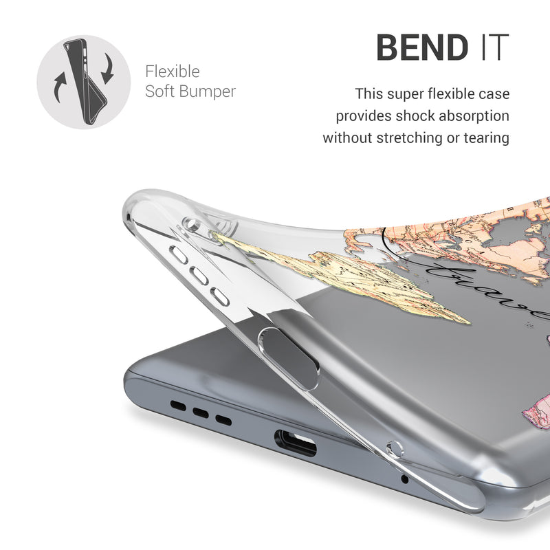 kwmobile Case kompatibel mit Xiaomi Redmi Note 10 Pro - Hülle Silikon transparent