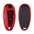 kwmobile Autoschlüssel Hülle kompatibel mit Suzuki Sport 2-Tasten Autoschlüssel Keyless Go - Schlüsselhülle Silikon Cover