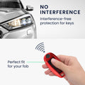 kwmobile Autoschlüssel Hülle kompatibel mit Suzuki Sport 2-Tasten Autoschlüssel Keyless Go - Schlüsselhülle Silikon Cover