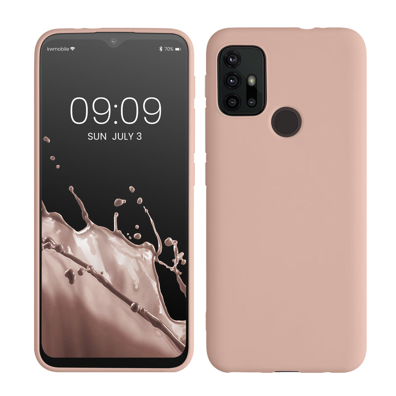 kwmobile Handyhülle für Motorola Moto G30 / Moto G20 / Moto G10 Hülle - Kabelloses Laden - Schutzhülle Cover