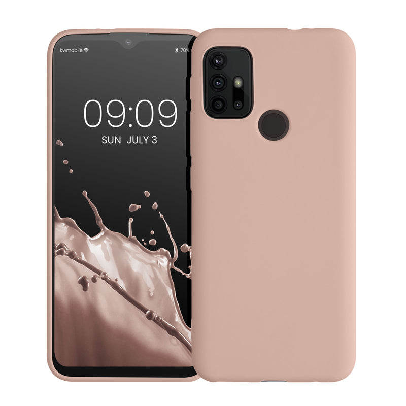 kwmobile Handyhülle für Motorola Moto G30 / Moto G20 / Moto G10 Hülle - Kabelloses Laden - Schutzhülle Cover