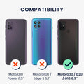 kwmobile Handyhülle für Motorola Moto G30 / Moto G20 / Moto G10 Hülle - Kabelloses Laden - Schutzhülle Cover