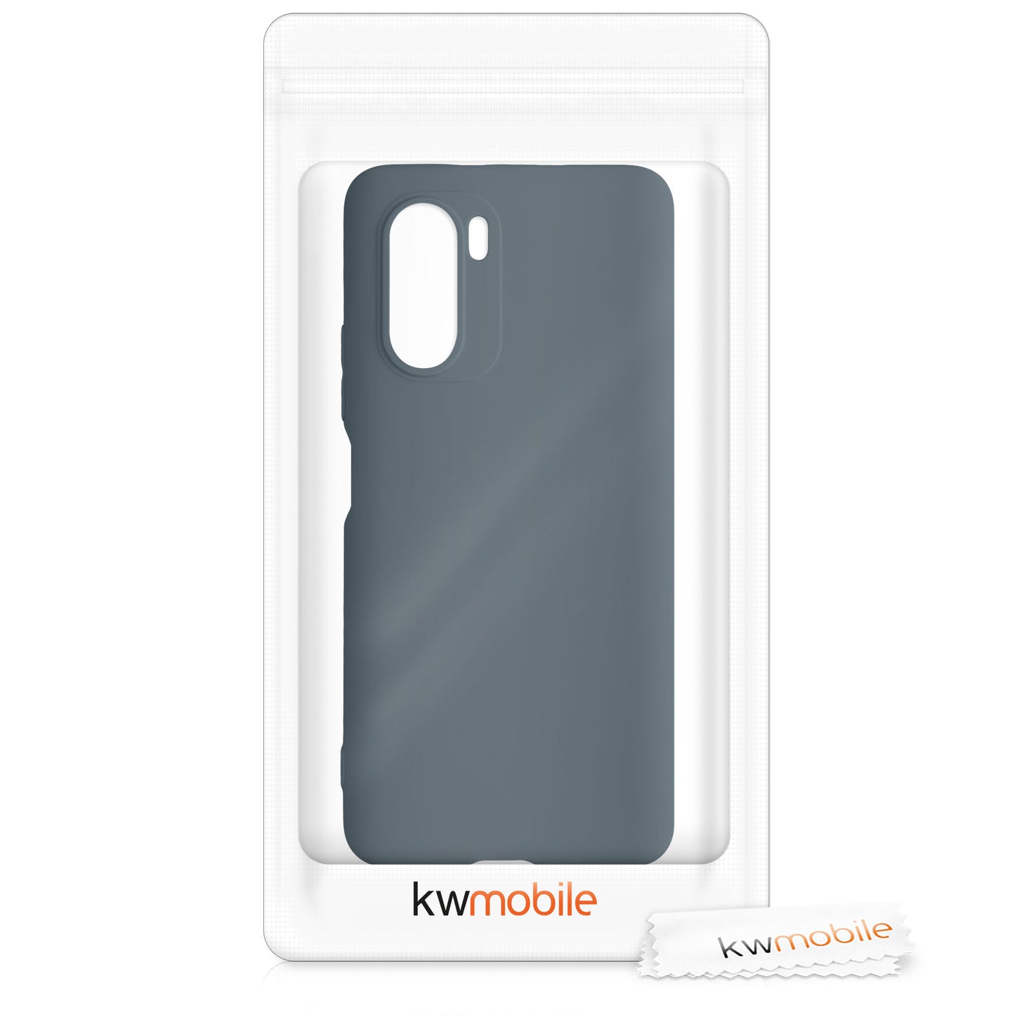 kwmobile Handyhülle für Xiaomi Poco F3 - Kabelloses Laden - Schutzhülle Cover