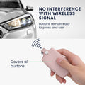 kwmobile Autoschlüssel Hülle kompatibel mit Renault 4-Tasten Smartkey Autoschlüssel (nur Keyless Go) Schutzhülle Schlüsselhülle