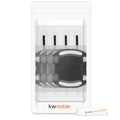 kwmobile Universal Auto Türgriff Lackschutzfolie Folie Schutzfolie Griffmulden und Griff 9,1 x 8,3 + 13 x 1,7 cm