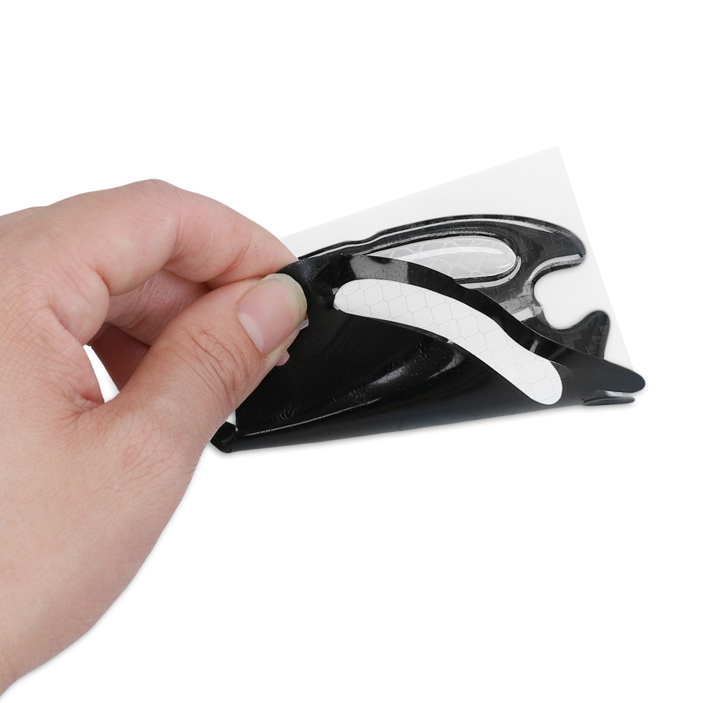 kwmobile Universal Auto Türgriff Lackschutzfolie Folie Schutzfolie Griffmulden und Griff 9,1 x 8,3 + 13 x 1,7 cm