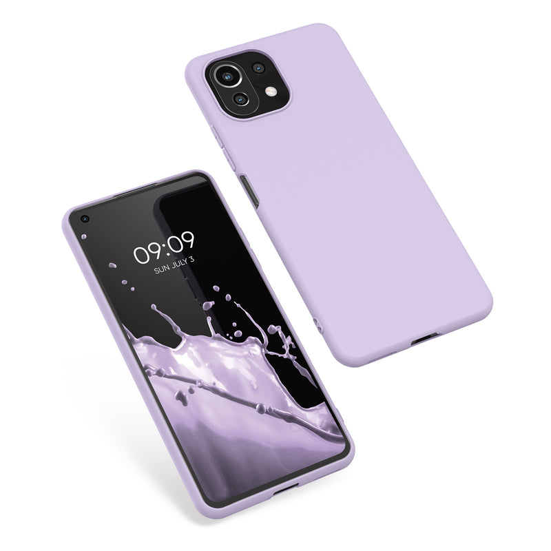 kwmobile Handyhülle für Xiaomi 11 Lite (5G) NE / Mi 11 Lite (5G) Hülle - Kabelloses Laden - Schutzhülle Cover