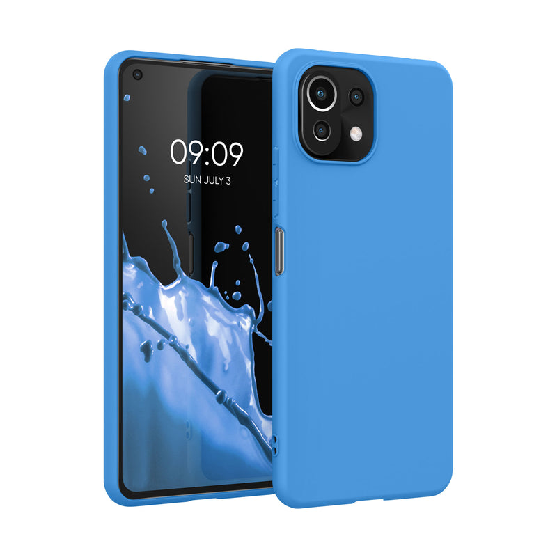 kwmobile Handyhülle für Xiaomi 11 Lite (5G) NE / Mi 11 Lite (5G) Hülle - Kabelloses Laden - Schutzhülle Cover